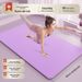 TPE Thickened 15mm Women's Widened 90cm Fitness Yoga Shock Absorption Soundproof Non-Slip Dance Mat_desvips.com