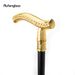 Golden Flower Wheatear Pattern Luxury Fashion Walking Stick For Party Decorative Cane Elegant Crosier Knob Walking Stick 93cm_desvips.com