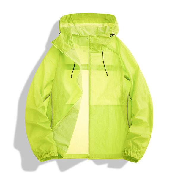 Summer Mounain Syle Sun Clohing Nigh Reflecive Unisex Lighweigh Breahable UV Proecion Fishing Jacke Loose_desvips.com