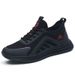 Sports Korean Style Trendy Student Running Summer Breathable Sole Soft Surface Simple Men's Shoes_desvips.com