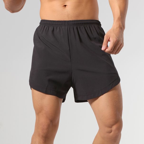 Men's Clothing Fitness Pants Summer Men's Sports Shorts Quick Drying Breathable Double Layer Running Fitness Woven Training Pants_desvips.com