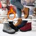 Women's Winter Snow Boots - Lightweight Slip-Resistant Lace-Up Casual Shoes With Thick Warm Lining (EU Sizes 36-44, Multiple Colors)_desvips.com