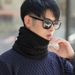 Men's Winter Neck Warmer - Windproof Thermal Scarf For Outdoor Cycling & Daily Wear With Thickened Neck Protection_desvips.com