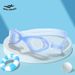 HD Waterproof Anti-Fog Glasses For Adults And Children Professional Swimming Diving Goggles_desvips.com