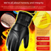 Men's Winter Riding Warm Fleece Lined Thickened Motorcycle Electric Bike Windproof Non-Slip Leather Gloves Women_desvips.com
