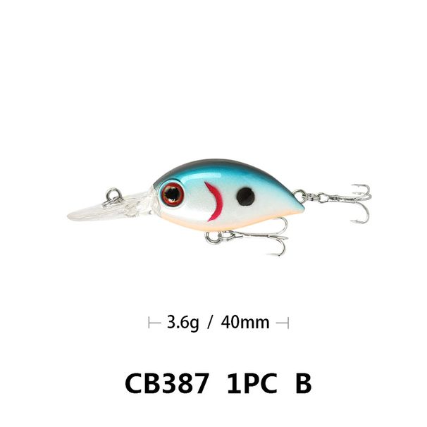40mm 3.6g Mini Crankbait Fishing Lures Floating Wobbler Topwater Bass Artificial Hard Bait Pike Perch Pesca Swimbait Supplies_desvips.com