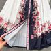 Women's Clothing color matching print slim long puff sleeve temperament dress spring dress _desvips.com