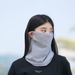 Summer Sun Ice Silk Face Mask And Protector, Integrated UV Protection Mask, Neck Scarf, Protective Headscarf For Cycling_desvips.com