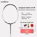 Cross-Border Exclusive Full Carbon Fiber Adult Lightweight Offensive Durable Professional Badminton Single Racket_desvips.com