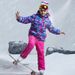 Children's Ski Suit Warm Boys Girls Snowboard Set Girls' Cotton Jacket And Pants_desvips.com