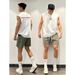 American Style Versatile Loose Tank Top For Men Summer Trendy Brand Design Cool Pure Cotton Basketball Sports Sleeveless_desvips.com