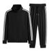 Sports Suit Sweatshirt Cardigan Jacket Spring 2025 New Loose Casual Clothes Men's Autumn Two-Piece Set_desvips.com