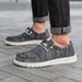 Unbeatable Quality Oversized Dude Lefu Trendy Casual Men's Canvas Shoes, Shoe Covers, Lazy Feet, One Foot Kick_desvips.com