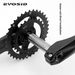 EVOSID GX Mountain Bike Direct Mount Double Chainring 26/36 Teeth Shifting GXP Ultralight Crankset_desvips.com