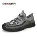 DEKABR Men's Casual Breathable Mesh Sneakers Thick Rubber Outsole Non-Slip Summer Outdoor New Quality Fashion Men Shoes_desvips.com