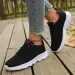 Sneakers Lightweight Running For Women Comfortable Sport Shoes Jogging Tennis Outdoor Walking Black Size 36-42_desvips.com