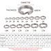 304 Stainless Steel Flattening Ring, Double Layer Flattening Ring For Fishing Lures, Small Fishing Accessories (50 Pieces/bag)_desvips.com