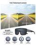 ROCKBROS Sunglasses Overglasses Polarised Cycling Glasses UV400 Outdoor Sports 3 Colours_desvips.com