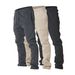 Unisex High-Waisted Loose Fit Jogger Sweatpants For Men & Women - Soft Polyester Fleece Winter Running Pants With Pockets (Multiple Colors & Sizes)_desvips.com