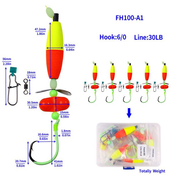 Circle Hooks Catfish Rigs Versatile Catfish Float Rigs With Rattler Equipment Cooper Rigs For Catfish Fishing_desvips.com