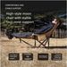 Outdoor Folding Moon Chair With Cotton Padding ,adjustable Camping Chair ,portable Recliner For Beach,fishing & Picnic_desvips.com