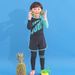2024 New Children's Swimsu For Girls, Big Kids Two-Piece Set, Baby Quick-Dry Long Sleeve Sun Protection Boys Diving_desvips.com
