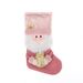 001 Qiaoding Cross-Border New Holiday Sequin Plush Decoration Christmas Stocking Children's Candy Bag Hanging Ornament_desvips.com