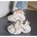 ins Korean Version Of The New Daddy Female 2024 Autumn Student Sports Running Casual Heightening Shoes_desvips.com