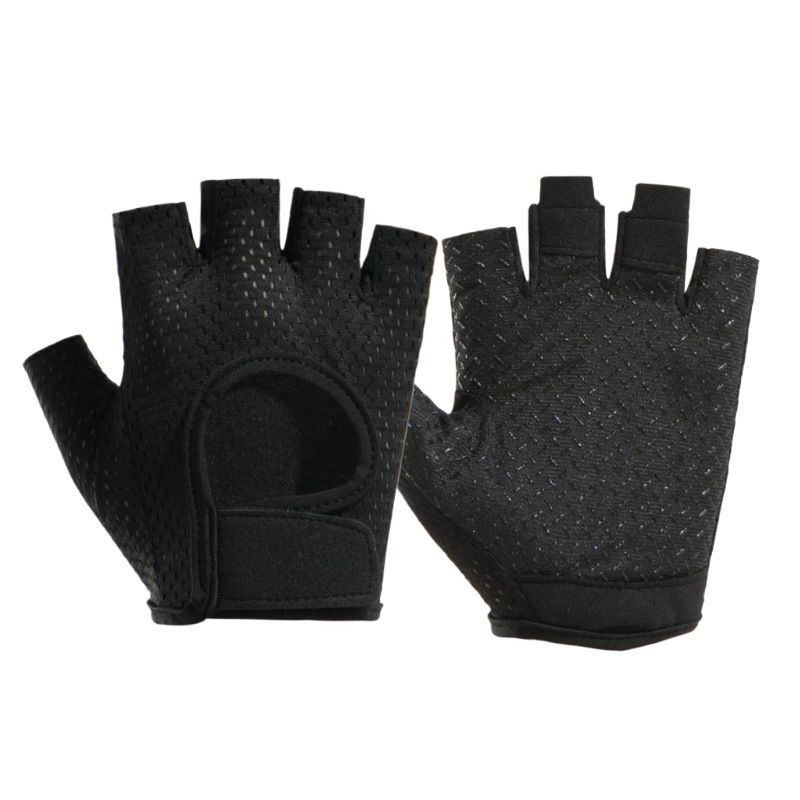 Fitness Gloves For Women, Dumbbell Exercise, Cycling, Non-Slip, Breathable, Thin, Sun Protection, Half-Finger, Spring_desvips.com