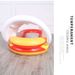 Pool & Accessories Inflatable Floating Lounge Chair With Canopy Foldable Sunbed For Pool Lake_desvips.com