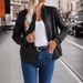 Women's Clothing New Fashion Long sleeved Small Style Tops and Jackets_desvips.com