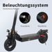 E-Scooter 10 Zoll E-roller Mit Straßenzulassung (ABE) Klappbar, Max. 60km 500 W, 20 Km/h, ( Scheibenbremse Vorne Und Hinten), Doppelte Stoßdämpfung,_desvips.com
