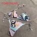 Bikini Pure Desire Style New Triangle Tie Sports Swimsuit Vacation Swimwear Hot Spring Bathing Soccer Jerseys_desvips.com