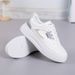 Women's Little white shoes for women new spring women's shoes thick soled versatile sports casual shoes ins trendy running_desvips.com
