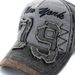 Trendy Denim Vintage Baseball Korean-style Washed Distressed Duckbill Cap, Casual Sun Hat, Wholesale_desvips.com