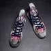 Jifffly Tortoise Shoe Abstract Graffiti Personality Men's Sneakers Hip Hop Street Dance Shanhaijing National Style_desvips.com