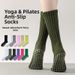 Women's Professional Yoga Socks Non-Slip Autumn Winter Long Versatile Jump Rope Shock Absorbing Silent Pilates Indoor Sports_desvips.com