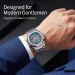 LONGLUX Men Automatic Mechanical Luxury Watches Waterproof Skeleton Business Cheap Wholesale Stainless Steel Gift Watch_desvips.com