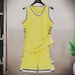 Ice Silk Basketball Sportswear Set For Men, Summer Loose Fit Large Size Jersey, Tank Top, Shorts, Fitness Parent-Child_desvips.com