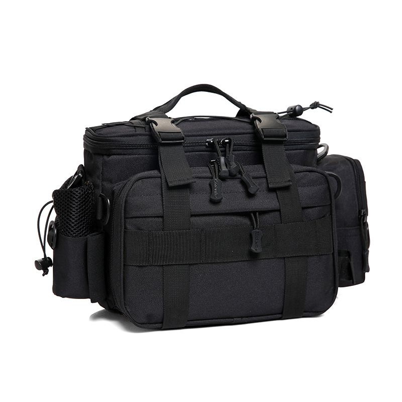 High-end Outdoor Multi-functional Satchel Gear Fishing Lure Camouflage Water-resistant Large Waist Bag_desvips.com