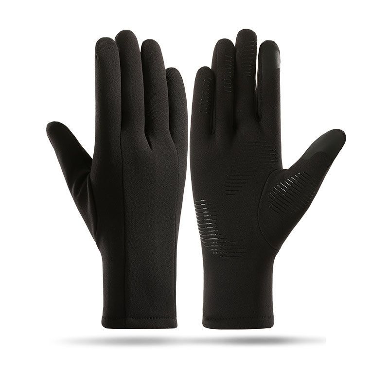 Cycling Gloves Winter Ski Liner Gloves Warm Touch Screen Men's Outdoor Cycling Liner Gloves Cycling Touch Screen Non Slip And Windproof_desvips.com
