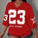 Breathable V-Neck Football Jersey - Stylish Mid-Sleeve Tee For Sports & Streetwear - Polyester Fabric - Unisex Fit - Multiple Colors & Sizes_desvips.com