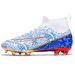 Men's High Top Football Boots Professional Training Shoes with Long Studs And Split Studs for Campus Sports New Style_desvips.com