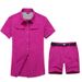 Hiking Clothings Women's Quick Drying Shirt Long Sleeve Detachable Short Sleeve Two Piece Splicing Solid Color Quick Drying Quick Drying Underwear Set_desvips.com