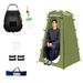 Portable Camping Toilet Tent Outdoor Shower Changing Room With Privacy Screen Waterproof Instant Setup For Beach Fishing Includes Carry Case Stakes_desvips.com