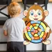 Montessori Educational Dart Board, Indoor Sports Game For Kids Ages 3-7_desvips.com