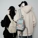 Japanese Style Ins Wind Small Cute Drawstring Mini Casual Bag Hiking Travel Lightweight Backpack For Women_desvips.com