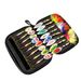 Fishing Tools Lure Bait Rotating Sequins 16pcs Composite Rotating Sequins Set Feather Hook EVA Sequins Pack Fish Bait_desvips.com
