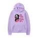 No You Hang Up Halloween Hooded Sweatshirt Colorful Print Long Sleeve Loose Casual Top_desvips.com