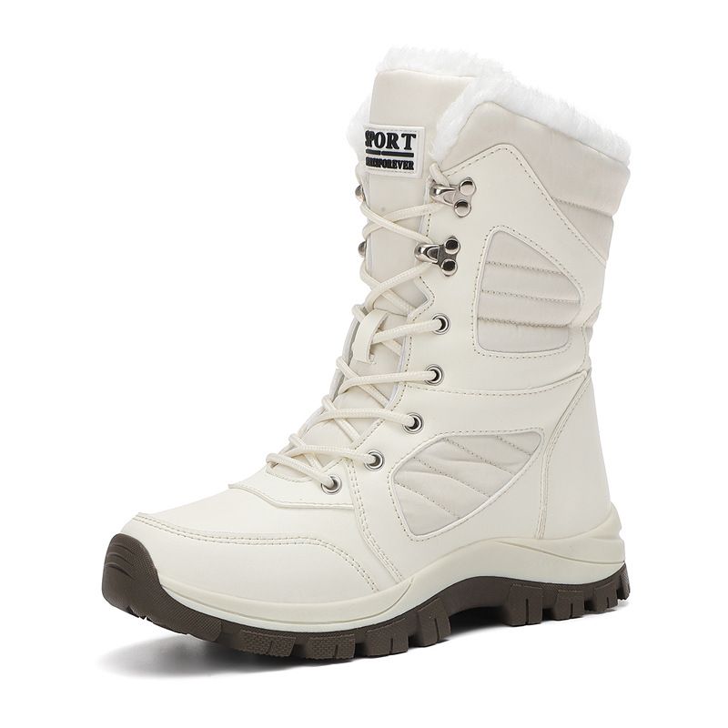 Women's Thermal Waterproof Snow Boots - Lightweight Winter Hiking & Ski Shoes_desvips.com
